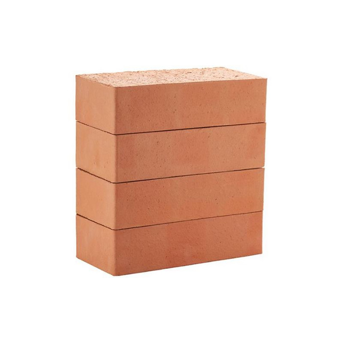 Кирпич печной полнотелый ЛСР красный гладкий, 1 НФ, М-250, F50, 250х120х65 мм