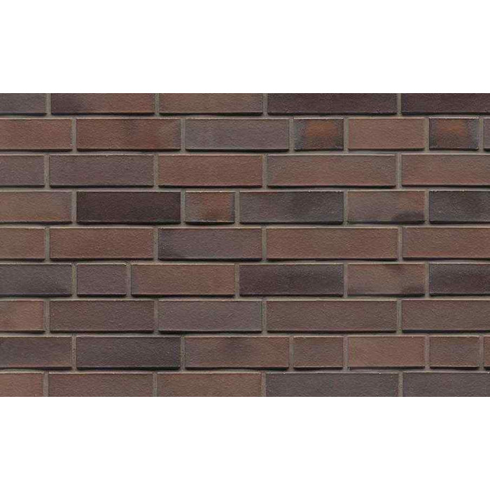 Кирпич клинкерный Westerwaelder Klinker Nr 33A Schwarz-braun, 240х115х52 мм