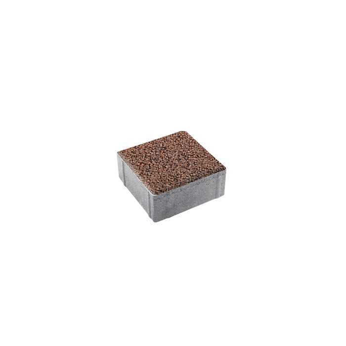 Плитка тротуарная Квадрат (ЛА-Линия) А.2.К.4 Листопад гранит Клинкер 200x200x40 мм